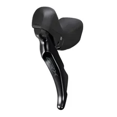 LEVIER/MANETTE GRAVEL / ROUTE HYDRAULIQUE SHIMANO GAUCHE GRX400 DOUBLE 2 x 10V. NOIR -UTILISE HUILE MINERALE