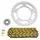 KIT CHAINE ADAPTABLE APRILIA 50 RS 1999->2002 420 12x47 (DIAM COURONNE 102.1/120.8.2) (DEMULTIPLICATION ORIGINE) -AFAM
