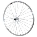 ROAD WHEEL BRAKE SHOE LOCKING 700 ELAN CFX SILVER FRONT HUB ALUMINIUM 32 SPOKES GALVA RIM 13C