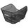 REAR BASKET STEEL NID ABEILLE BASIL ICON MEDIUM BLACK MOUNTING KIT WSL ON COTE CARRIER IDEAL FOR E-BIKE/E-BIKE (L38 X L23 X H21 CM) -MOUNTING KIT PER SCREW ADJUSTABLE ON BASE OF THE BASKET