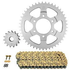 KIT CHAINE ADAPTABLE SUZUKI 1200 GSF S BANDIT 1996>2005, GSF N BANDIT 1995>2005 530 15x45 (DIAM COURONNE 76/100/10.5) (DEMULTIPLICATION ORIGINE) -AFAM