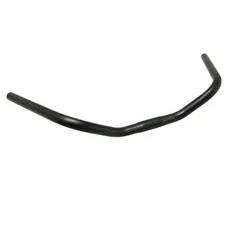 CITY HANDLEBAR ERGOTEC PORTEUR BUGEL HOCH STEEL BLACK 25,4 L590MM