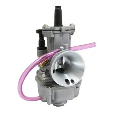 CARBURATEUR POLINI TYPE PWK 24 mm (BOISSEAU PLAT/STARTER A TIRETTE) (201.0166)