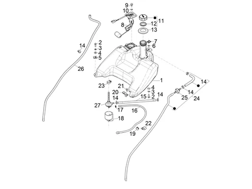 Réservoir carburant