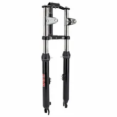 FOURCHE CYCLO EBR POUR MBK 51 NOIR (DIAM 28 mm) (QUALITE 100% MADE IN ITALY)
