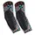 ELBOW PROTECTORS MTB SERYT FLOW ARLECCHINO ANTIBACTERIEN, ANTIDERAPANTE, WITHOUT COUTURE BLUE CLAIR/RED M (SOLD AS A PAIR) 250 g -CE IN 1621.1 LEVEL 2