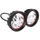 LIGHT/FRONT LIGHT TO LED FOR SCOOTER DOUBLE FOYER ORIENTABLE TO CABLE 12/72-SPEED (WITH MOUNTING KIT) -P2R SELECTION