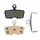 PLAQUETTE DE FREIN VTT AVID / SRAM CODE R / GUIDE / DB8 (NEWTON SEMI-METAL) (PAIRE SUR CARTE)