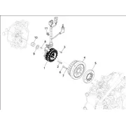 Volant magnetique
