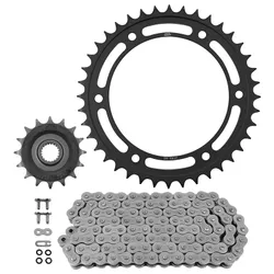 ADAPTABLE CHAIN KIT BMW 310 G R 2016>, G GS 2016> 520 16X40 (DIAMETER REAR SPROCKET 136/160/8.5) (OEM GEARING) -JT SPROCKETS