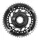 PLATEAU ROUTE DIRECT MOUNT POUR SRAM ORIGINE 50/37DTS INTERIEUR+EXTERIEUR RED 2x12V. ALU NOIR