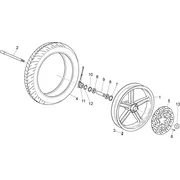 Roue Av.