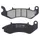BRAKE PAD SET NEWFREN FOR BENELLI 125 BN 2018>2021 FRONT/KEEWAY 125 CITY BLADE EFI 2016>2019, 125 SUPERLIGHT 2017>2019, 125 LOGIC EFI 2017>2019 FRONT (FD0581BE) (ELITE ORGANIC)