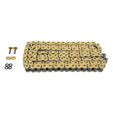 CHAINE MOTO AFAM 525 110 MAILLONS XS-RING SUPER RENFORCEE OR (A525XSR2-G 110L)