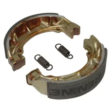 BRAKE SHOE SET SCOOTER NEWFREN FOR APRILIA 50 SCARABEO, SR/SYM 50 FIDDLE DIAMETER 110X25 MM (GF.0255)