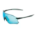 CYCLING GLASSES ADULT GIST PACK MONTURE BLACK VERRES SOLAIRES MIROIR BLUE - PROTECTOR 100% UV - UVA - UVB) ULTRA LEGERE (VERRE CAT 3)