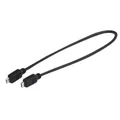 CABLE OF CHARGEMENT MICRO USB USB-TO-B BOSCH L 30 cm FOR SMARTPHONE COMPATIBLE INTUVIA, NYON (BUI330), KIOX (BUI330) (SYSTEM E-BIKE OF BOSCH 2)
