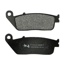 BRAKE PAD SET NEWFREN FOR KAWASAKI Z750 2007>2012, Z800 2013>2016 FRONT/TRIUMPH 675 STREET TRIPLE 2008>2017AV/HONDA 125 FORZA 2015> FRONT (L 39 mm - H 102 mm - P 8.3 mm) (FD0132BT) (TOURING ORGANIC)