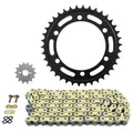 KIT CHAINE ADAPTABLE HONDA 250 CBR R 2011>2013 520 14x38 (DIAM COURONNE 120/138/10.5) (DEMULTIPLICATION ORIGINE) -AFAM