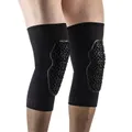 KNEE PROTECTORS MTB SERYT FLOW ALPS ANTIBACTERIEN, ANTIDERAPANTE, WITHOUT COUTURE BLACK M (SOLD AS A PAIR) 300 g -CE IN 1621.1 LEVEL 1