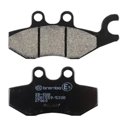 PLAQUETTE DE FREIN BREMBO POUR APRILIA 125 SR GT 2021> AR/PIAGGIO 300 MP3 2010>2019 AR, 350 BEVERLY TOURING 2012>2019 AR (SCOOTER CARBONE CERAMIQUE) -07060CC
