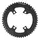 ROAD CHAINRING 4-BOLT DIA. 110 FOR SHIMANO ULTEGRA R8000/R8050 STRONGLIGHT 51T OUTER BLACK CT2 11-SPEED (FOR CHAINRING 36T)