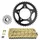 KIT CHAINE ADAPTABLE APRILIA 900 SHIVER 2017>2020, 750 SHIVER 2007>2016 525 16x44 (DIAM COURONNE 100/120/10.25) (DEMULTIPLICATION ORIGINE) -AFAM