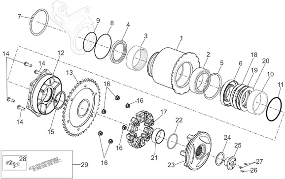 Roue AR II