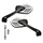 REAR-VIEW MIRROR SCOOTER REPLAY GILLS WHITE (PAIR)