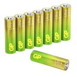 PILE LR06 1.5-SPEED GP ALCALINE ULTRA AA TECHNOLOGIE G-TECH +80% D'ENERGIE IN PLUS (SOLD IN PACKS OF 8)