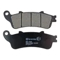 PLAQUETTE DE FREIN BREMBO POUR HONDA 250 FORZA 2000>2004 AV, 400 FJS SILVERWING 2006>2008 AV, 600 FJS SILVERWING 2001>2008 AV/PEUGEOT 125 LOOXOR 2003>2007 AV (SCOOTER CARBONE CERAMIQUE) -07072CC