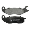 BRAKE PAD SET NEWFREN FOR HONDA 125 CBF 2009> FRONT, 125 CBR R 2004>2018 FRONT, 125 ANF INNOVA 2007> FRONT/RIEJU 125 RS2 NAKED 2006> FRONT/NIU N-SERIES, N1S FRONT (FD0355BT) (TOURING ORGANIC)