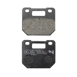 PLAQUETTE DE FREIN NEWFREN POUR SUZUKI 80 RG GAMMA 1988>1993, 125 RG GAMMA 1986>1990 AV (COMPATIBLE ETRIER STAGE 6/G-FORCE 4 PISTONS) (FD0100BT) (TOURING ORGANIQUE)