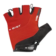 CYCLING GLOVES SHORT GIST KONTROL SUMMER RED S (PAIR CARDED) WITH VELCRO -5512