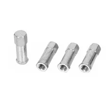 ADAPTABLE MOPED NUT OF CYLINDER HEAD MALOSSI M7 PEUGEOT/MBK (X4) (194725)