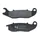 PLAQUETTE DE FREIN NEWFREN POUR HONDA 125 PCX 2018> AV, 300 CRF L 2021> AV / PIAGGIO 50 LIBERTY 2015>2017 AV, 125 LIBERTY 2015>2022 AV, ONE 2021> AV (FD0444BE) (ELITE ORGANIQUE)