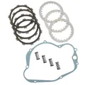 ADAPTABLE 50CC GEARED MOTORCYCLE CLUTCH PLATE MINARELLI 50 AM6/BETA 50 RR/MBK 50 X-POWER/YAMAHA 50 TZR/PEUGEOT 50 XPS/RIEJU 50 RS, SMX/GENERIC 50 TRIGGER (KIT COMPLETE) -P2R
