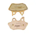BRAKE PAD SET NEWFREN FOR HARLEY DAVIDSON 1450 DYNA 2000>2005, 1450 ELECTRA GLIDE 2000>2005, 1130 V-ROAD 2002>2005 FRONT/REAR (L 98 mm - H 63.8 mm - P 8 mm) (FD0389SH) (CUSTOM HD SINTERED METAL)