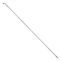E-BIKE SPOKE STAINLESS STEEL SILVER 2.3 mm L 254 mm HEAD ANGLED (SOLD INDIVIDUALLY WITHOUT NUT) - VOIR 185897 FOR NUT