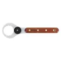 OUTIL DEMONTE CUVETTE / BOITIER PEDALIER WOOD 16 CANELURES + DEMONTE VIS MANIVELLE MANCHE BOIS NEWTON