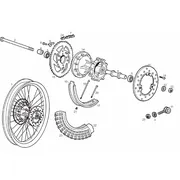 Roue arrière