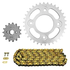 KIT CHAINE ADAPTABLE HONDA 125 Z MONKEY 2018>2021 420 15x34 (DIAM COURONNE 58/90/8.5) (DEMULTIPLICATION ORIGINE) -AFAM