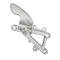 PLATINE FOOTREST PILOTE RIGHT OEM PIAGGIO APRILIA 50 RS 1999 > 2005, TUONO 2003 > 2004-AP8234182