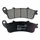 PLAQUETTE DE FREIN BREMBO POUR HONDA 250 FORZA 2000>2004 AV, 400 FJS SILVERWING 2006>2008 AV, 600 FJS SILVERWING 2001>2008 AV/PEUGEOT 125 LOOXOR 2003>2007 AV (SCOOTER CARBONE CERAMIQUE) -07072CC