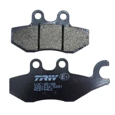 BRAKE PAD SET TRW FOR APRILIA 50 SPORT CITY ONE 2008>2010 FRONT, 125 SR MAX 2012> FRONT/REAR/PEUGEOT 50 CITYSTAR 2014> FRONT/PIAGGIO 125 BEVERLY 2001> FRONT/REAR, PIAGGIO 250-500 MP3 REAR, 125 X-EVO (MCB744 LC)