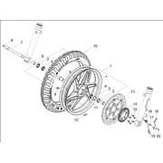 Roue avant