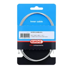 GEAR CABLE ELVEDES STAINLESS STEEL D1.1 mm L2,25M COMPATIBLE SHIMANO/SRAM 49 BRINS (SOLD INDIVIDUALLY CARDED)