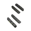 BRAKE SHOE ROAD SWISSSTOP -BLACK PRINCE RACEPRO- FOR CAMPAGNOLO RIM CARBON GOMME BLACK -BRAKING PROGRESSIF AND MONTE MOINS IN TEMPERATURE IN UTILISATION INTENSIVE (2 PAIRS)