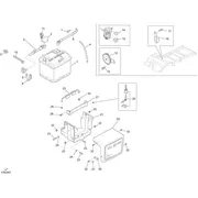 Relais - Batterie - Avertisseur sonore