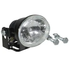 FEU/ECLAIRAGE ADDITIONNEL REPLAY HALOGENE ORIENTABLE LONGUE PORTEE HEXAGONE NOIR 12V 35W (HOMOLOGUE CE) (IDEAL PLAQUE NUMERO CROSS)